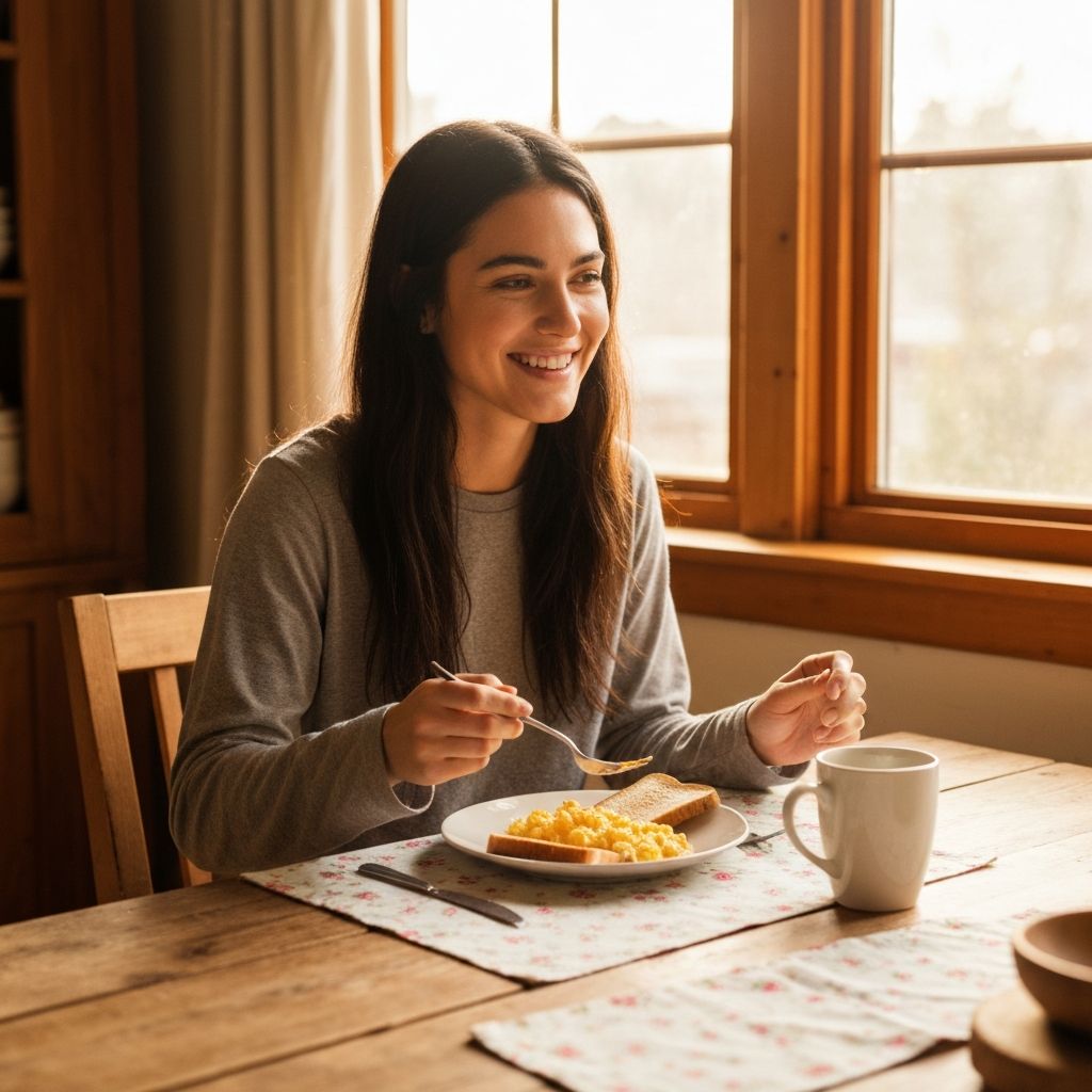 Daily eating pattern organization